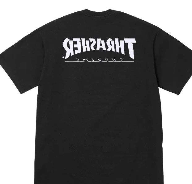 Black M and L XL White S T-shirt THARSHER 0817